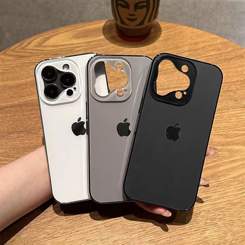 ShelliPhone Duro Anti-Queda iphone1615 14 13 12 11 Pro MaxNewPrism Proteção Oca De 16 Lentes