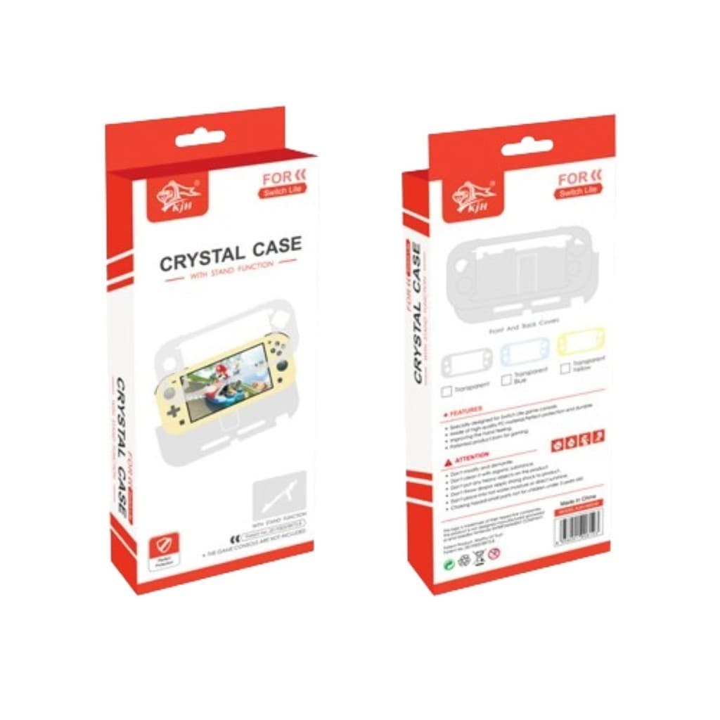 Case Capa de Acrílico (Cristal Transparente) para Nintendo Switch Lite ( 3 Cores )