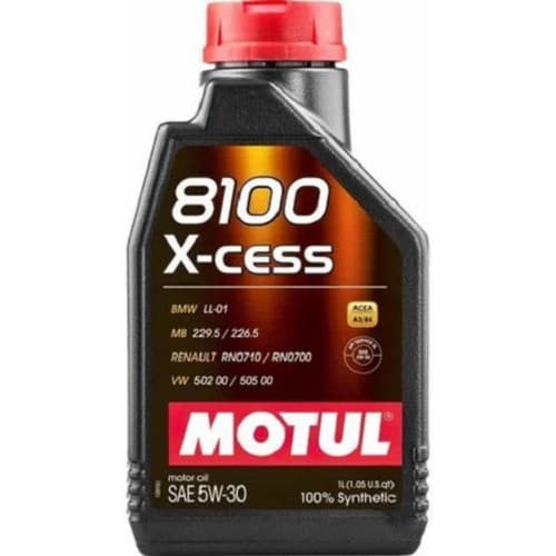 Óleo Motul 8100 5w30 X-cess Sl Sintético 1 Litro