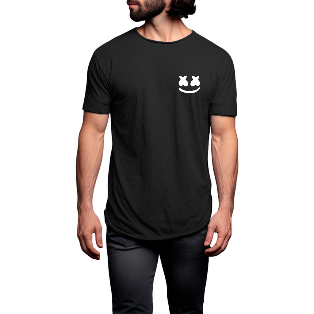 Longline Marshmallow Dj Conforto E Estilo Em 100% Algodão