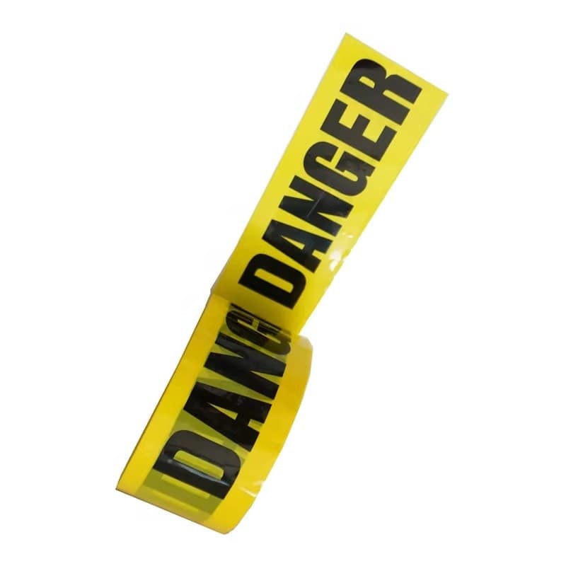 FITA 25M DANGER POLICIAL DECORAÇÃO FESTA HALLOWEEN ADESIVA