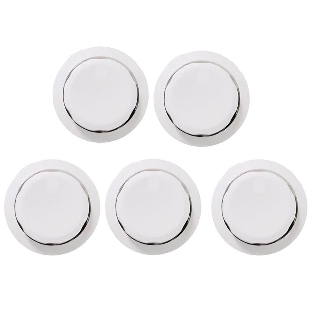 Botao Branco Fogao Continental Bosch Com Moldura 5 pecas