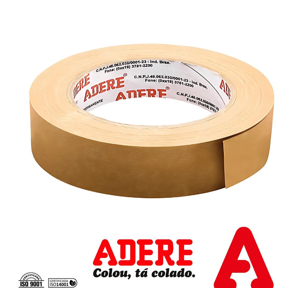 Fita De Papel Kraft Marrom Sck326 19Mmx50M - Adere