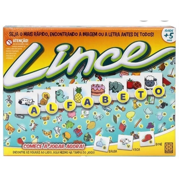 Jogo Lince Alfabeto - Grow