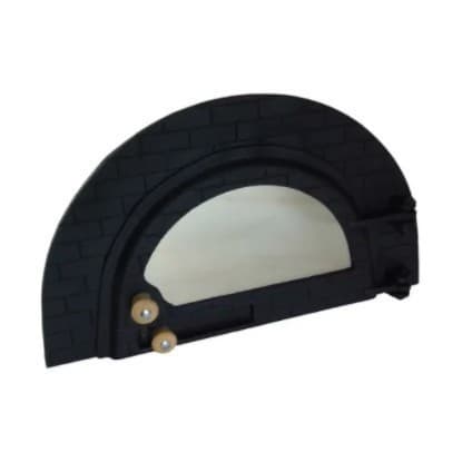 Porta De Forno De Pizza Iglu Com Tampa De Vidro Fogão de Lenha Forno Redondo