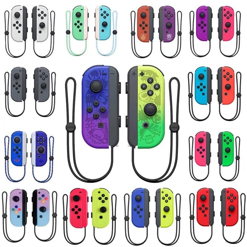 Controle Joycon Para Nintendo SWITCH  L/r JOYPAD Gamepad Switch ROXO/VERDE ZELDA/DOURADO PIKACHU/PRETO ESCARLETE/VIOLETA