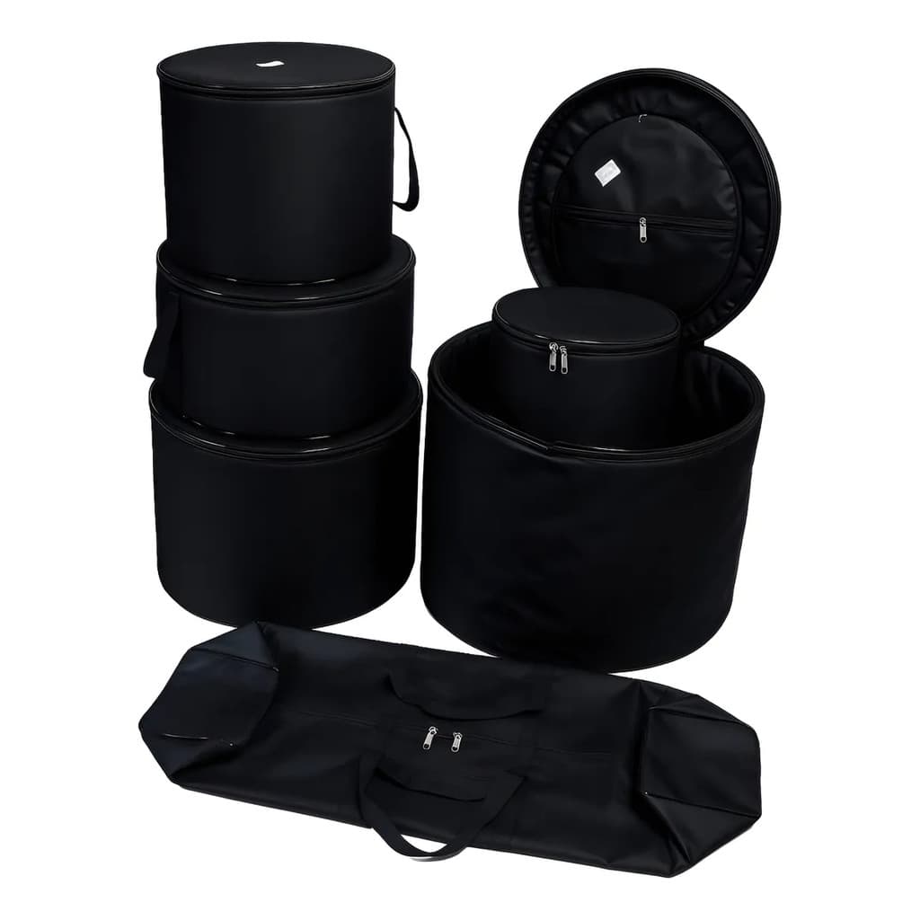 Kit Capa De Bateria 7 Peças Extra Luxo Soundbags Capas