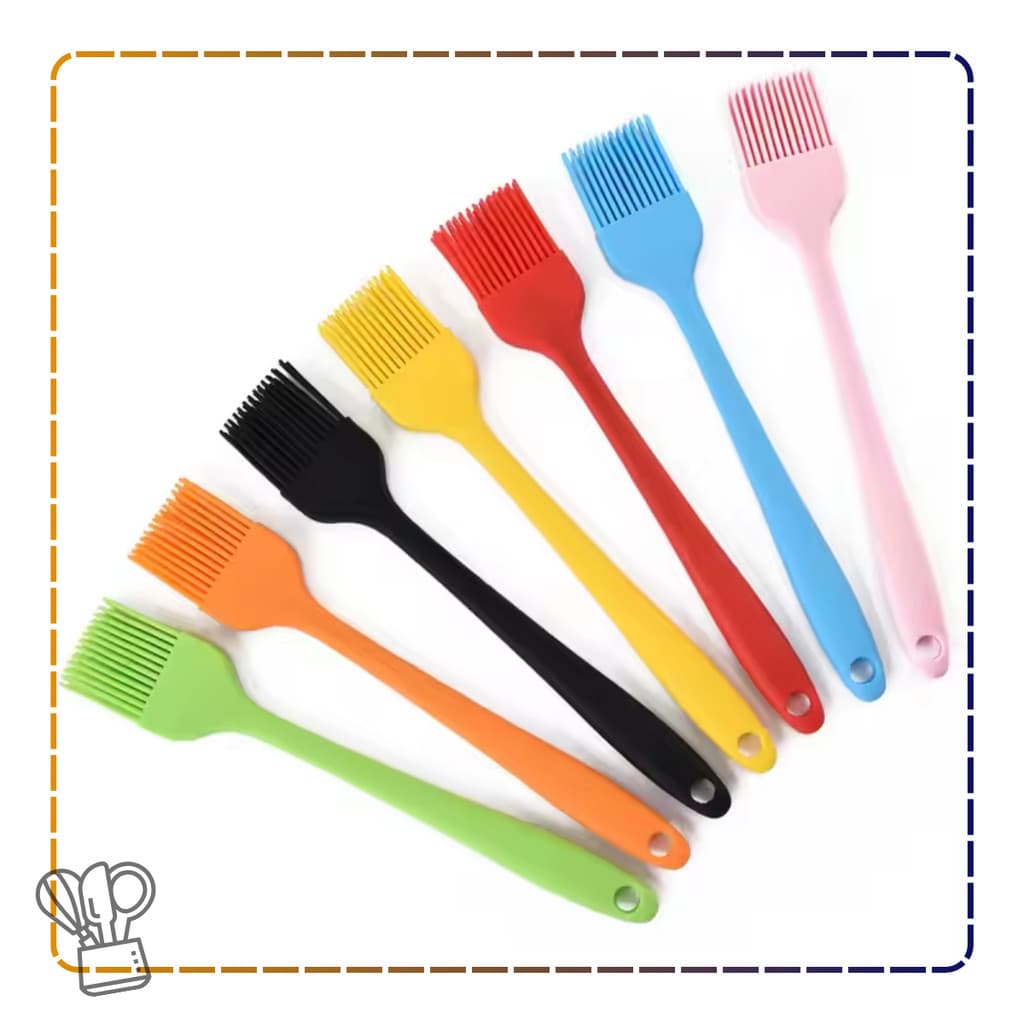 Pincel Culinário de Silicone Para Cozinha e Confeitaria