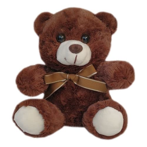 Ursinho De Pelúcia Fofo Macio Boneco Brinquedo