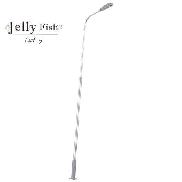 20 Peças Modelo Ferroviário 10cm Poste De Lâmpada Luzes De Rua Escala HO 1 : 87 LED 3V Resistores LQS08 Cabeça Única-Bra