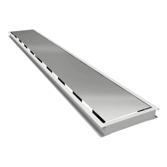Ralo Linear 20x50 Inox Oculto Invisível Para Área Externa Garagem Drenagem Moderna