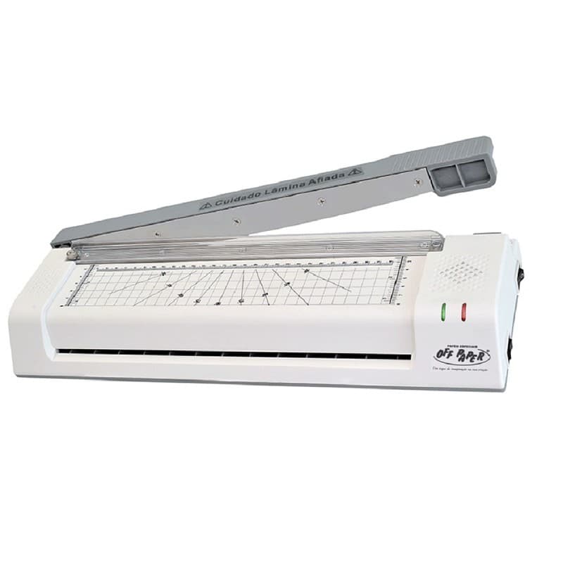 Plastificadora A3 Guilhotina Canteadeira 3x1 Off Paper 110v