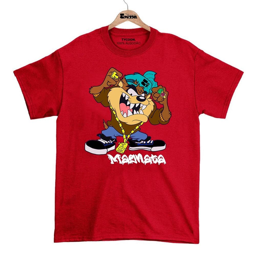 Camiseta Algodão Taz Magnata Tycoon Camisa Varias Cores Granfina Shops Garanta a Já a Sua!