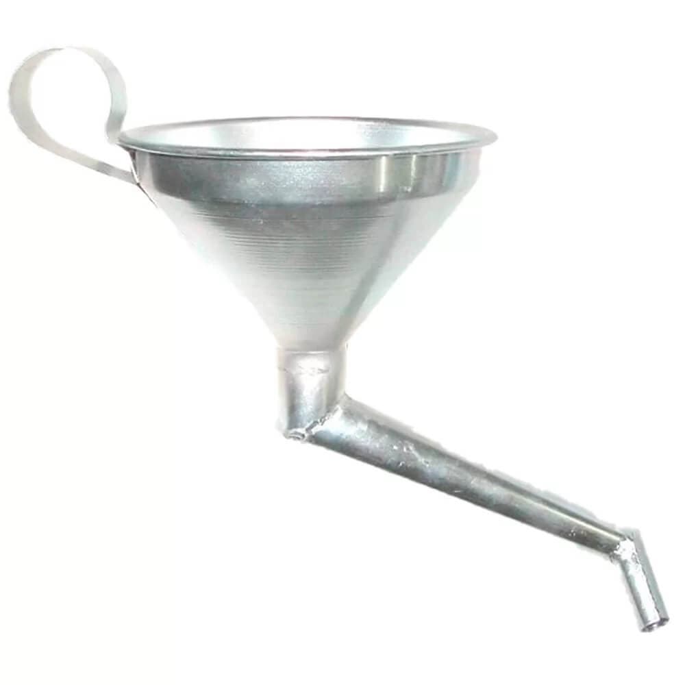 Funil Com Duas Curvas Para Troca De Óleo Lubefer Lub-54