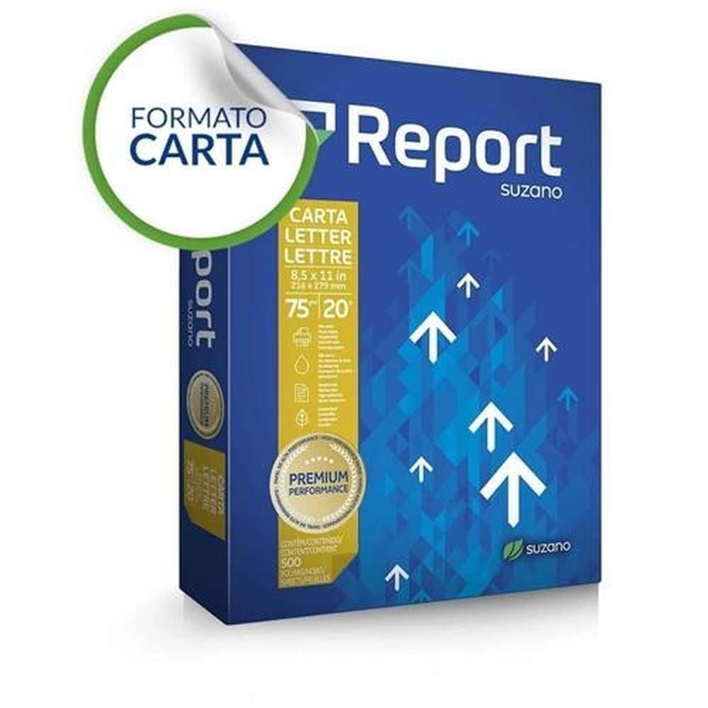 Papel Sulfite Report Carta 75g 500 folhas