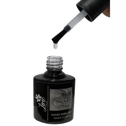 Base Gel Capa Base Base Coat  Lirió UV/LED Soak-Off 12m - Preparador Unha Nails