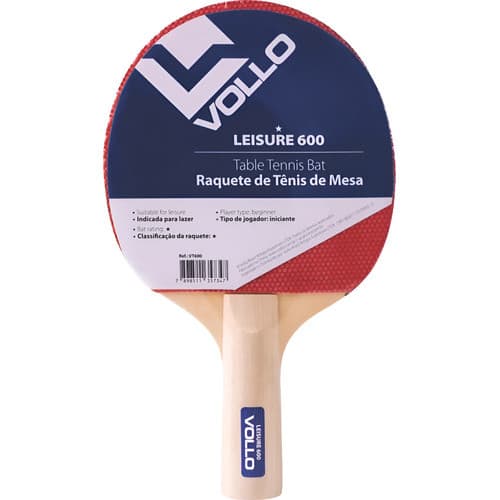 Raquete Tênis De Mesa Ping Pong Vollo Leisure 600 1 Star