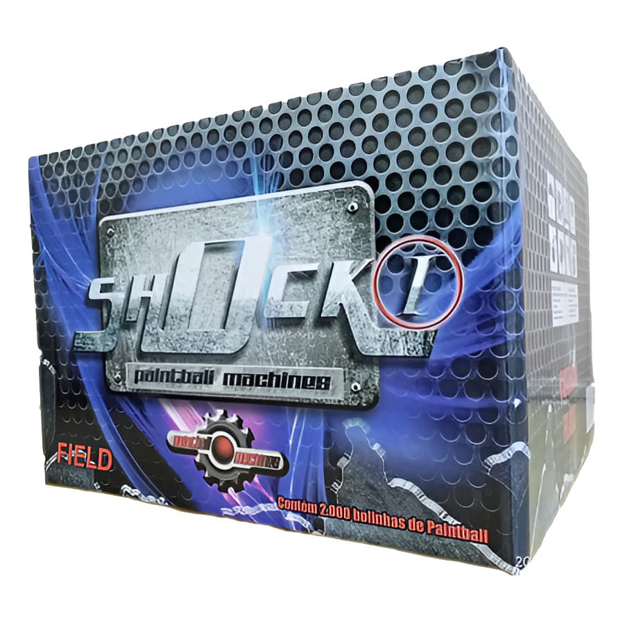 Bolinha De Paintball Shock 1 - Paintball Machines 2000 Unid