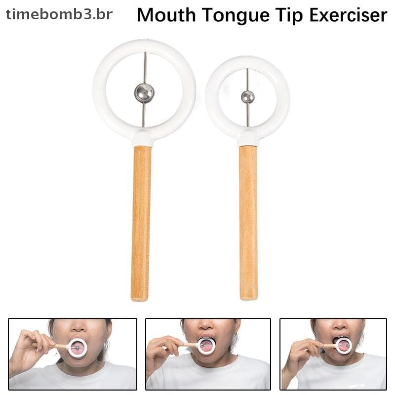 [timebomb3.br] Children Tongue Tip Exerciser, Tongue Training Tool [time3]
