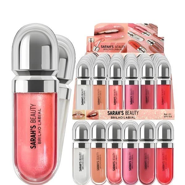 Kit Promoção Sarah's Beauty Brilho Labial S6131