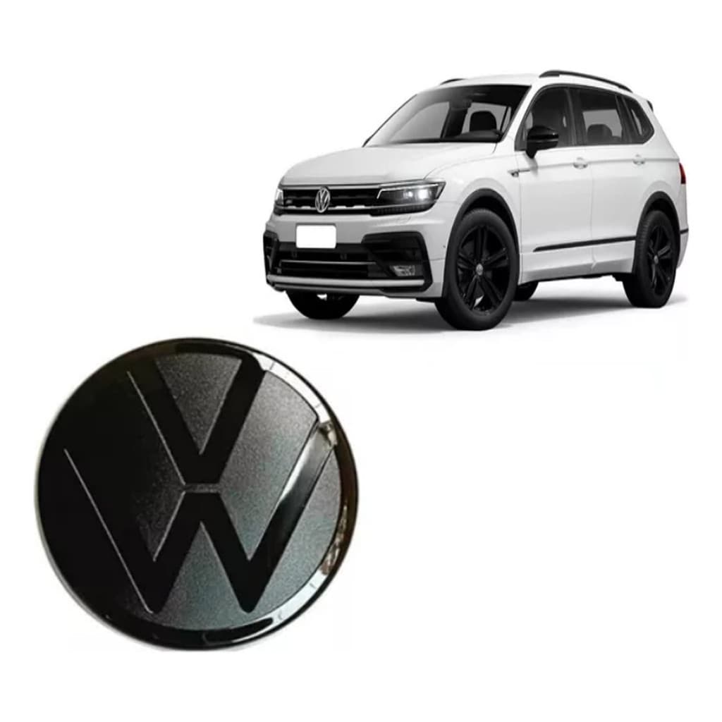 Emblema Grade Vw Tiguan 18 19 2020 Rline 5na853601 Fosco