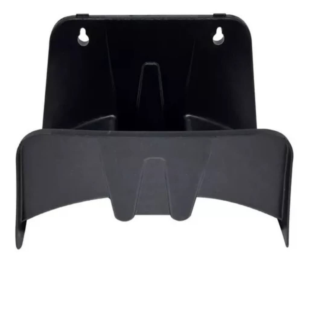 Kit 2 Suportes para Mangueira de Jardim Enrolador de Parede Preto KG Utilidades