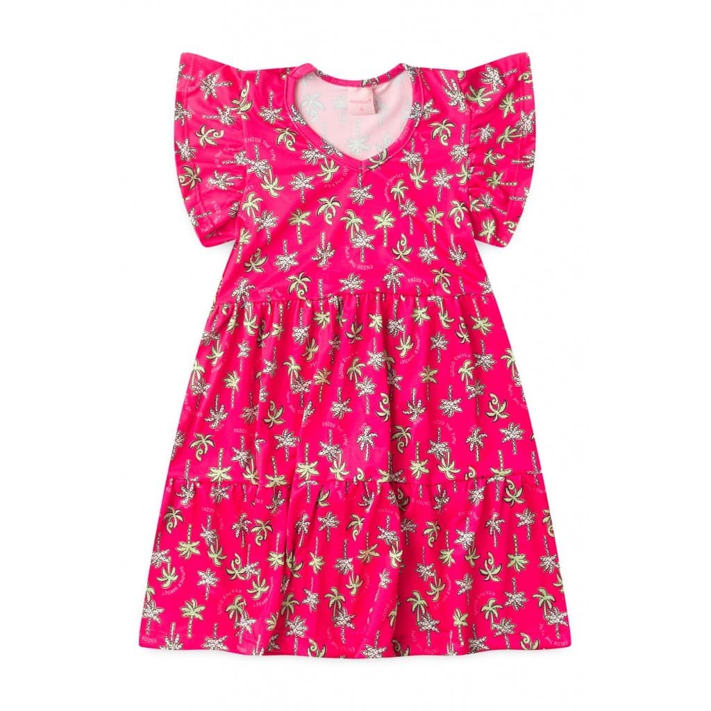 Vestido Feminino Infantil Leveza Da Maresia