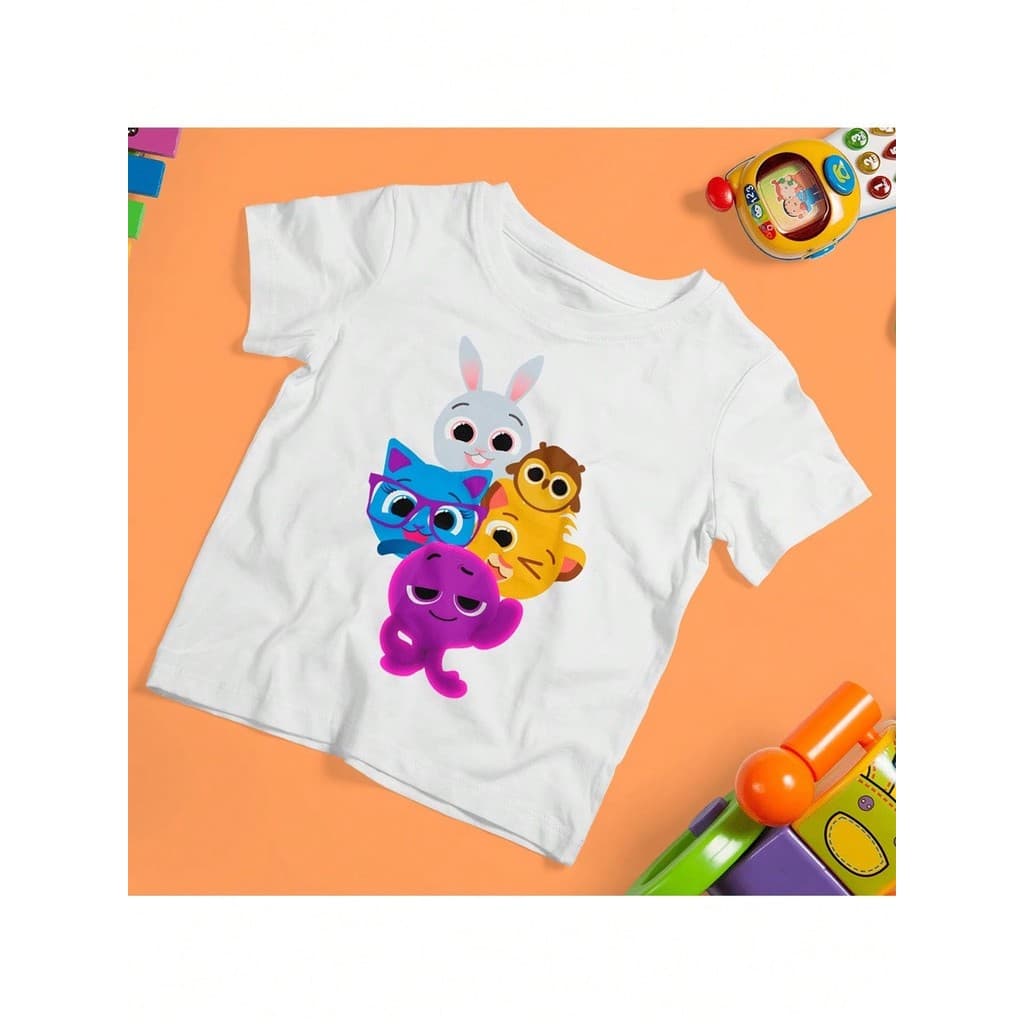 Camiseta Bolofofos Infantil Juvenil Unissex Pronta Entrega 100% Algodão Premium Desenho