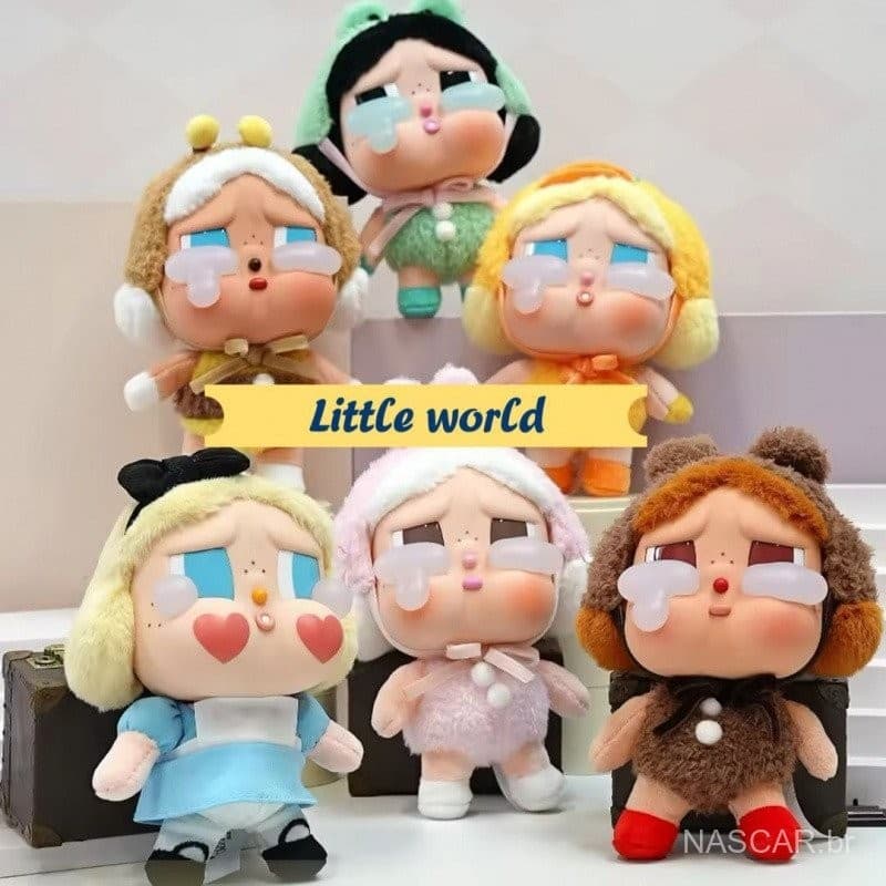 Chaveiro de Pelúcia CRYBABY | Brinquedo Pendente Fofo | Presente Perfeito para o Dia das Crianças | Fãs da Série