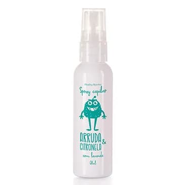 Spray Capilar Prevenção De Piolhos Arruda E Citronela 60ml