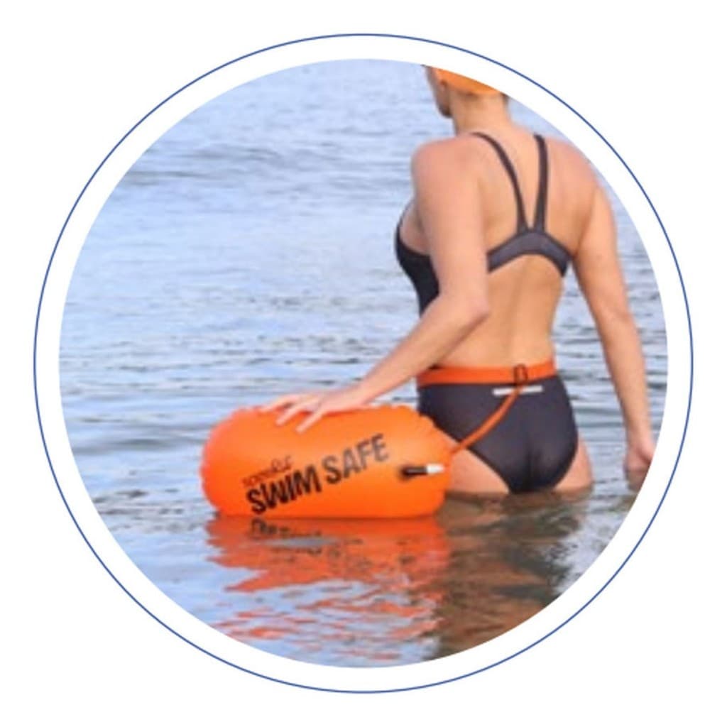 Boia Segurança Natação Speedo Swim Safe 2 em 1 – Águas Abertas e Mar