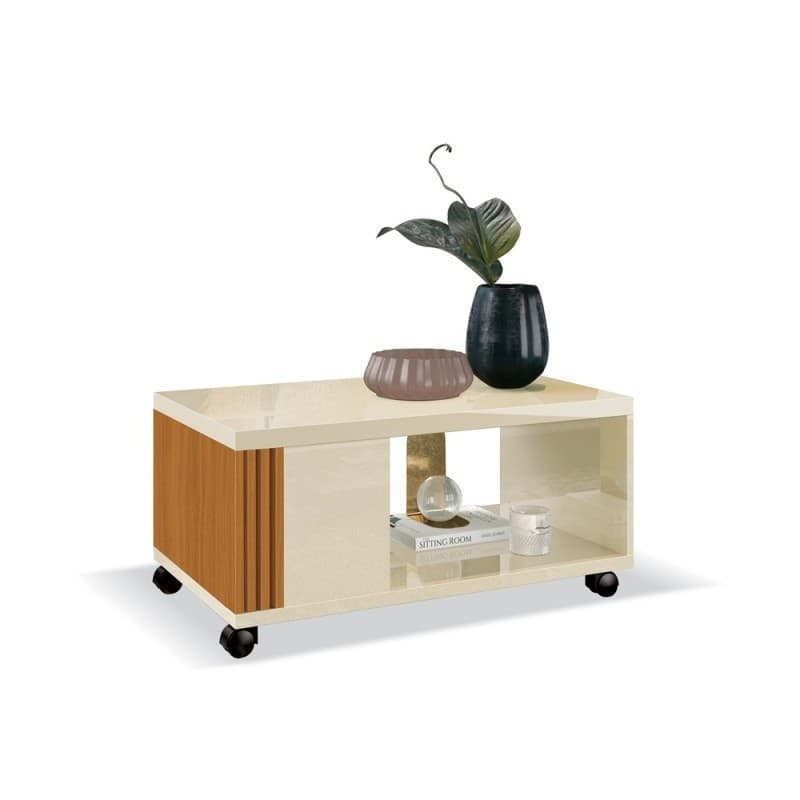 Mesa De Centro compacta com Mesa para Notebook Prática EDN