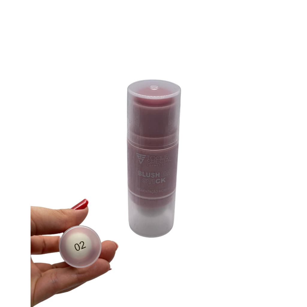 Blush em Stick com Aplicador Cor 02- Toque Special