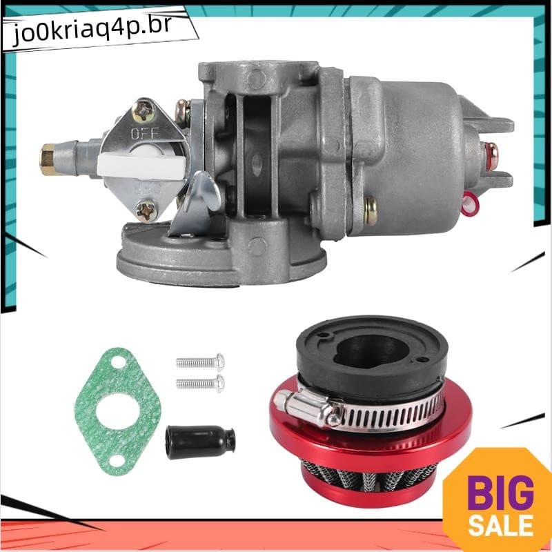 Carburador Carby + Filtro De Ar + Pilha Para 2 Tempos 47Cc 49Cc Peças De Motor Mini Moto Crianças Atv Quad Dirt Pocket B