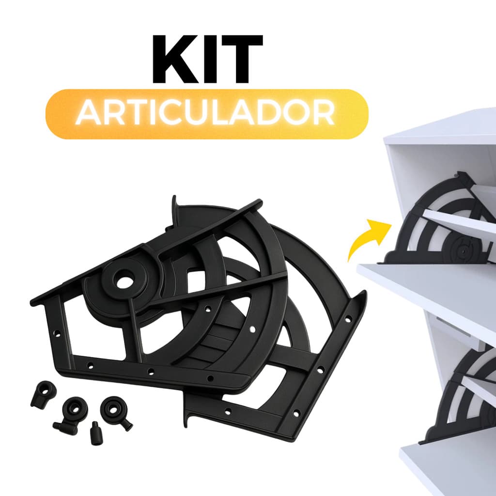Articulador Sistema Para Articulação Sapateira Dupla Pares Organizador