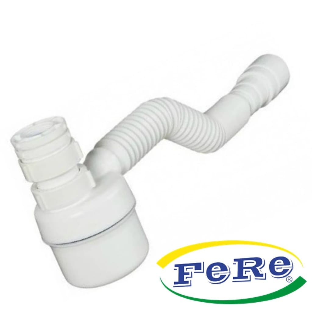 Sifão Sanfonado  Copo Universal 53cm  Fere