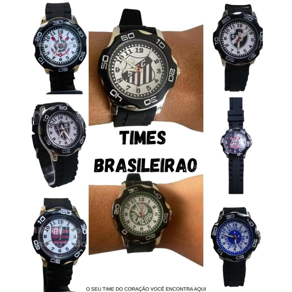 Relogio Pulso Masculino e Feminino Brasileirao