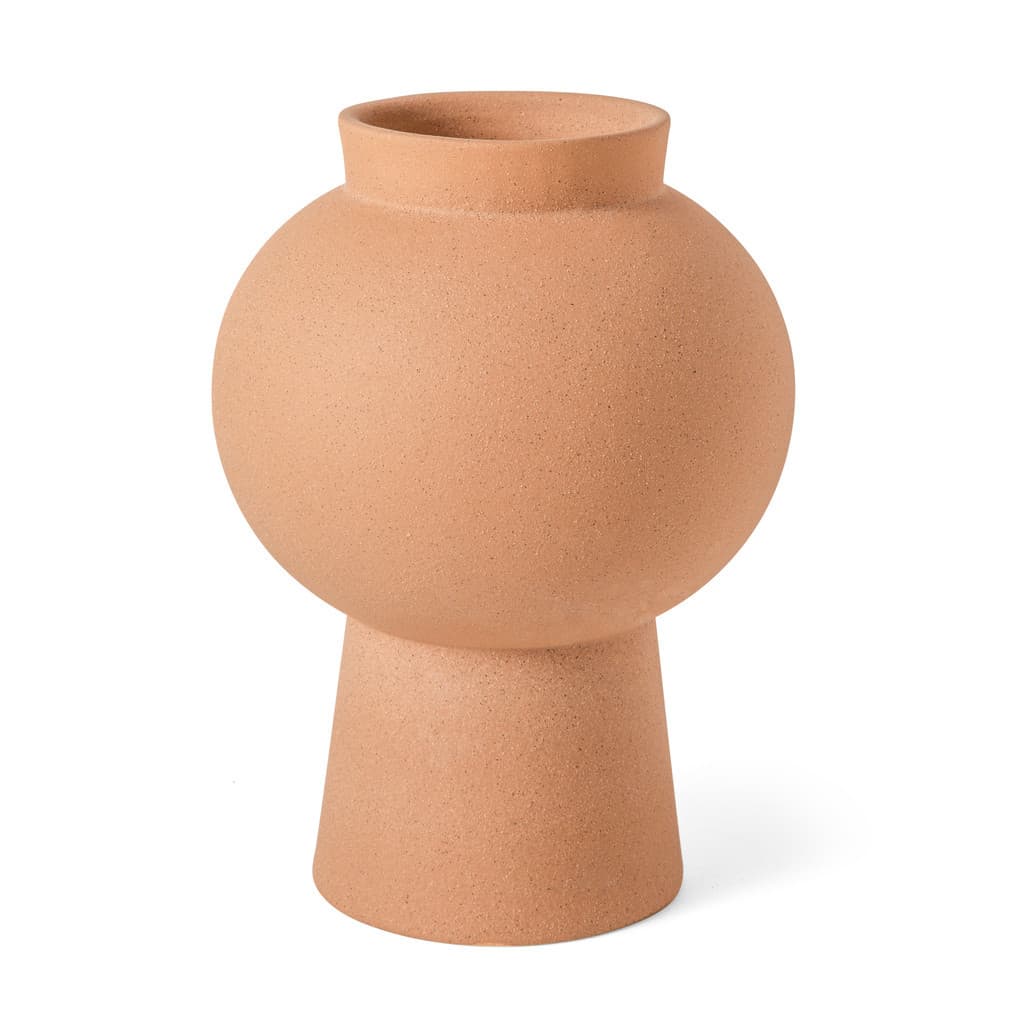 Vaso Em Ceramica Terracota 28cm