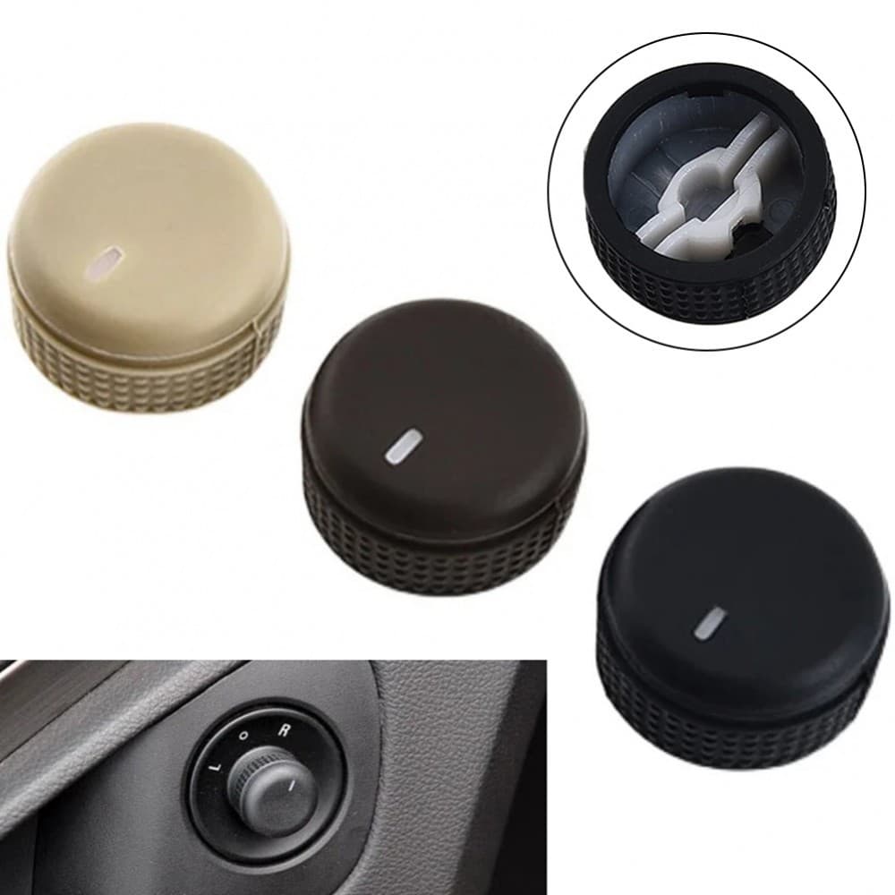 Botão De Ajuste Do Espelho Retrovisor Carro Tampa Material De Qualidade Superior
