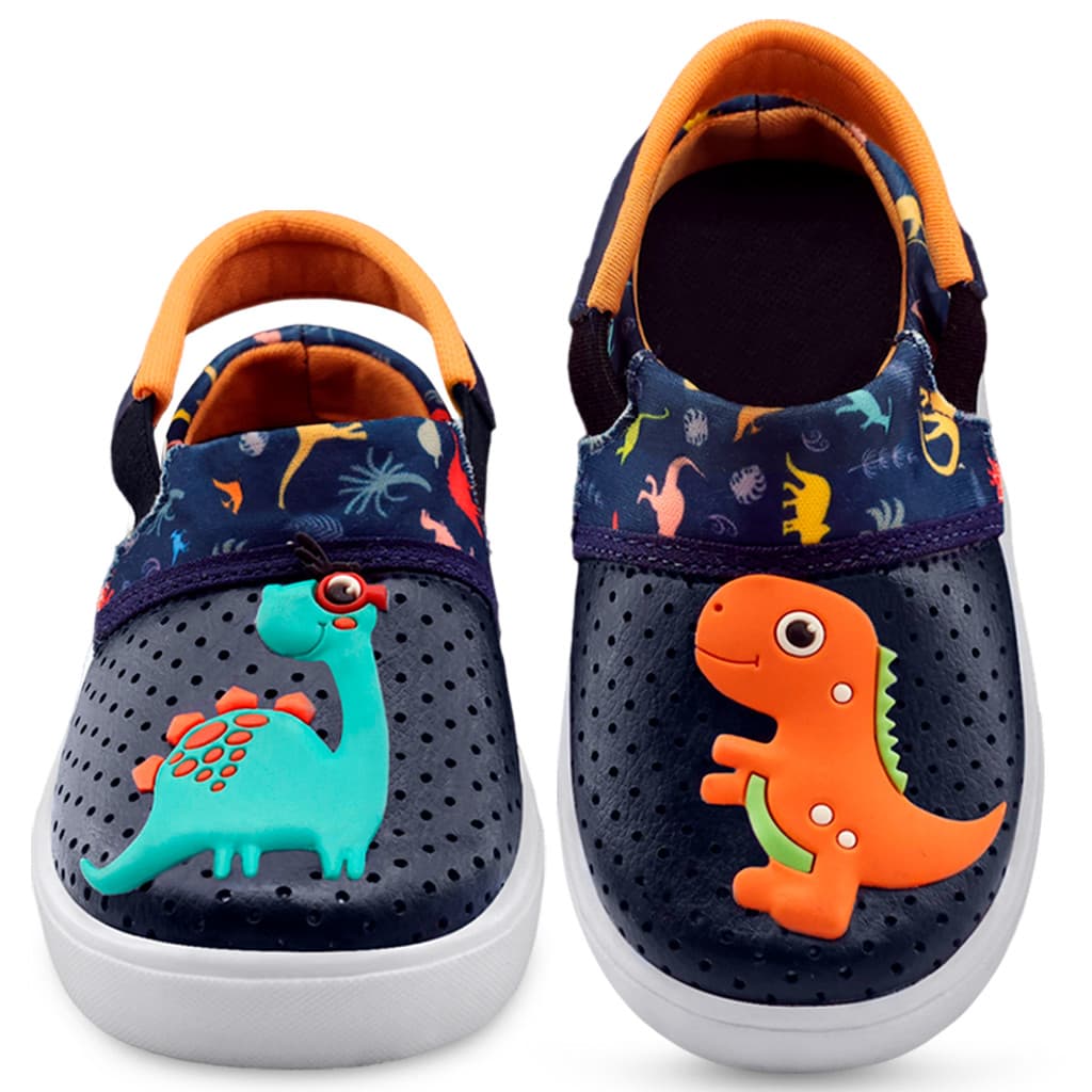 Sandália Babuche Infantil Menino Dinossauros Lolikids