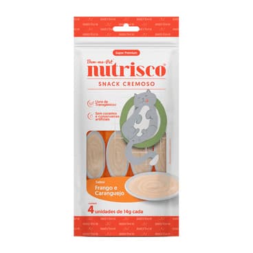 SNACK CREMOSO NUTRISCO FRANGO E CARANGUEJO 56G