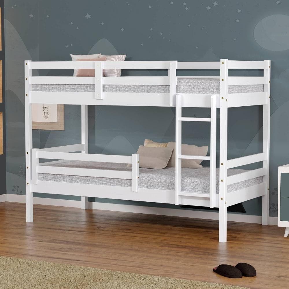 Beliche Infantil Slim RB Grade Proteção Madeira Branco