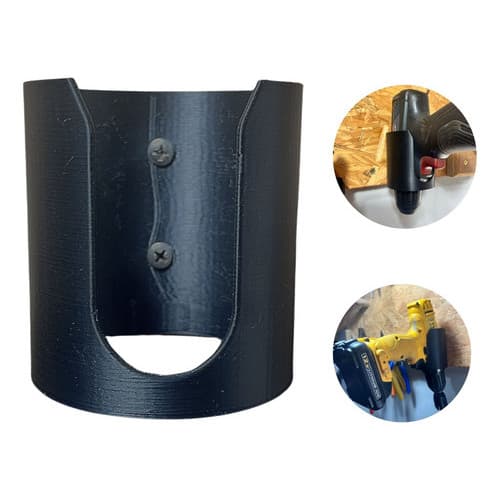 Suporte Parafusadeira De Bateria Para Parede E Peg
