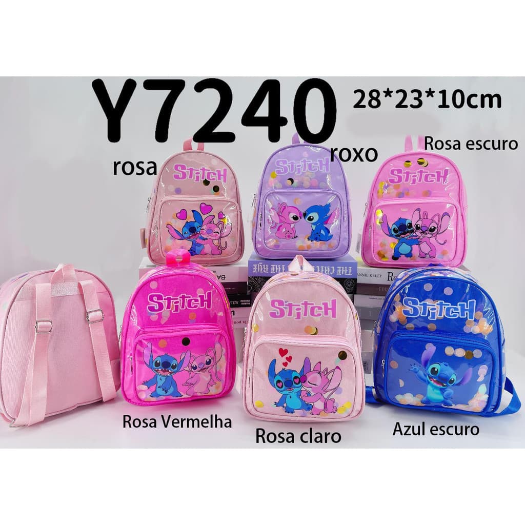 Mochila para meninas Stitch Promoção para meninos 7240
