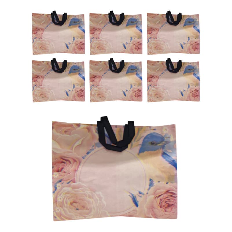 6 Sacolas Personalizar Reutilizavel Brinde Ecologica 47x36