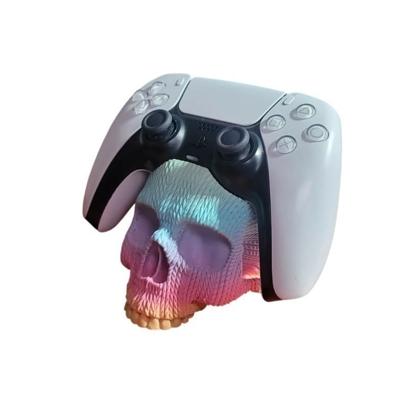 Suporte para Controle PS5 – Caveira Tricotada