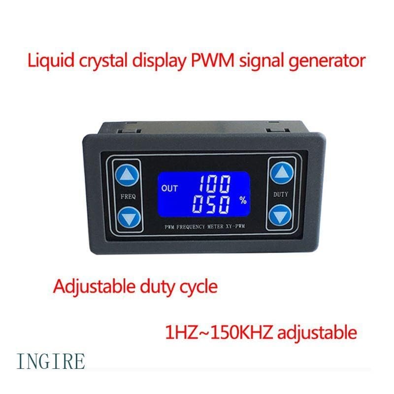 Gerador Sinal Módulo Ajustável Ciclo Trabalho Frequência Pulso PWM ING 1Hz-150KHz