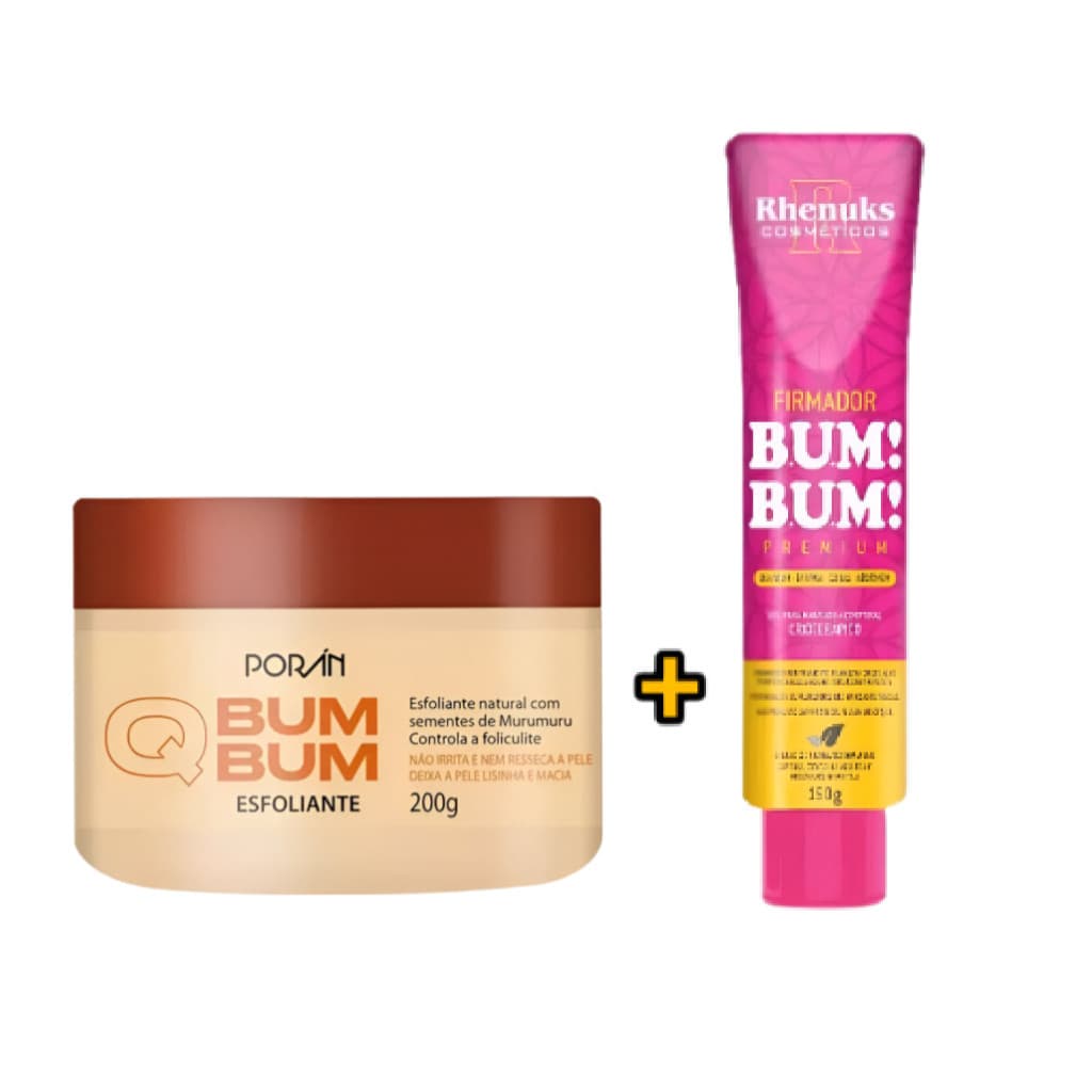 Kit Tira Foliculite e Deixa Bumbum Lisinho Sem Manchas e Cravos