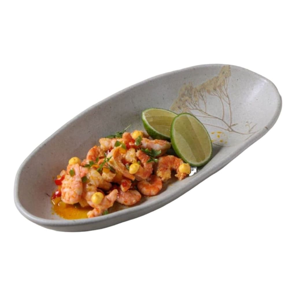Travessa Oval Funda Orgânico Campestre Floral Porto Brasil