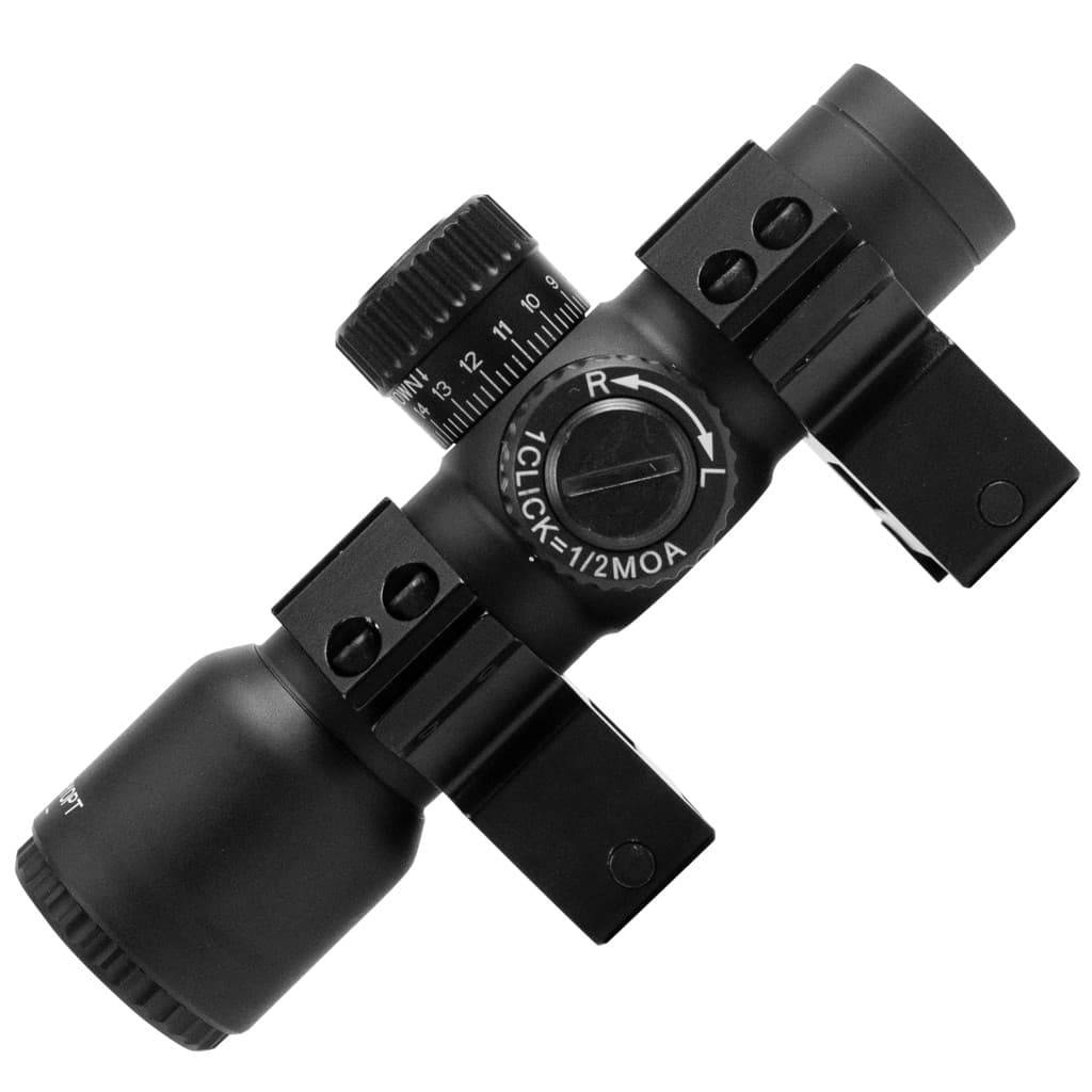 Luneta Discovery HT-NV 3x24IR p/ Airsoft Carabina - Trilho 22mm